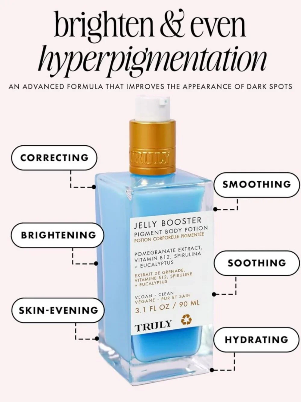 Jelly Booster Pigment Body Potion | Dark Spot Remover & Skin Brightener